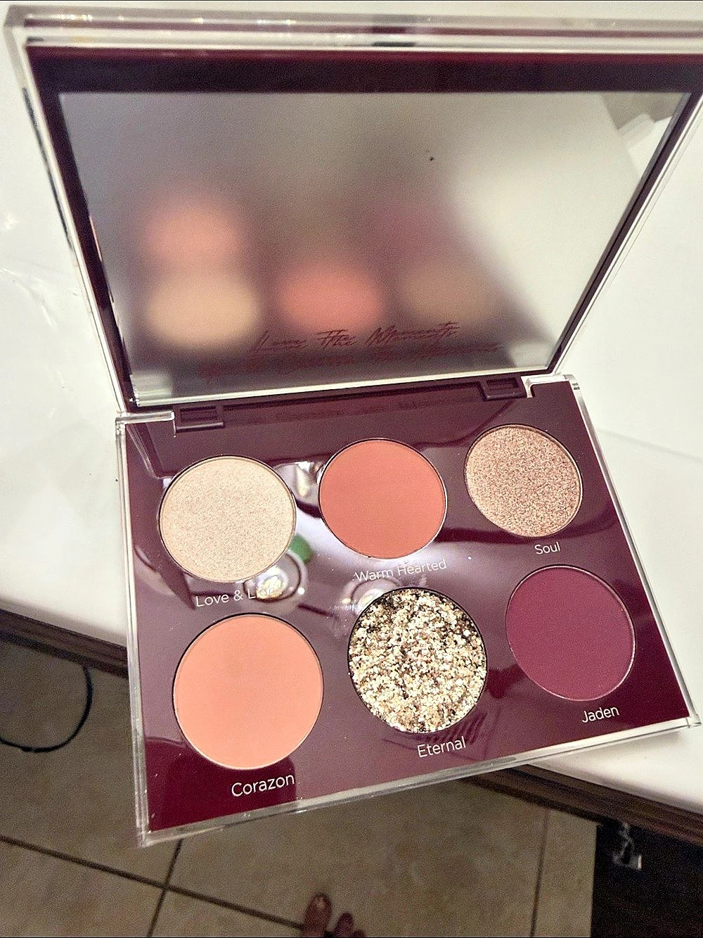 Dominique Cosmetics Unconditional Palette Eyeshadow in Pink & Brown